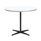 Circular Dining Table: 4 Star Base + Large - 35.4