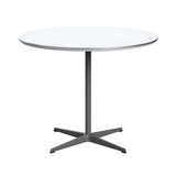 Circular Dining Table: 4 Star Base + Large - 35.4