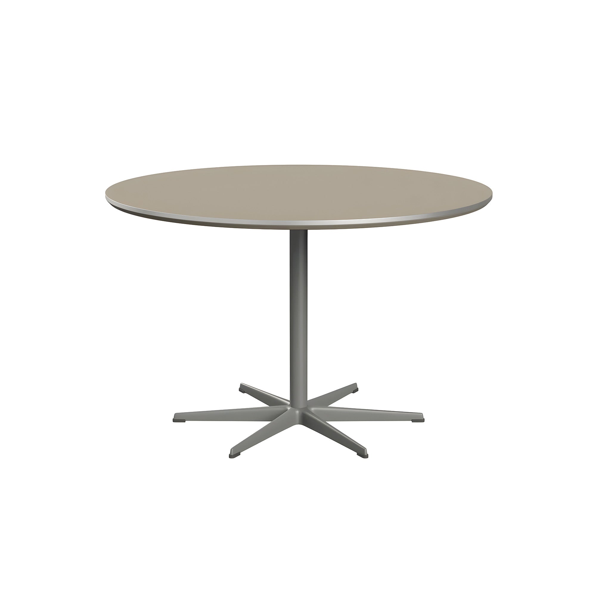 Circular Dining Table: 6 Star Base + Small - 47.2