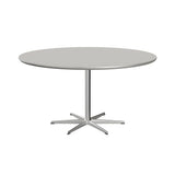 Circular Dining Table: 6 Star Base + Large - 57.1