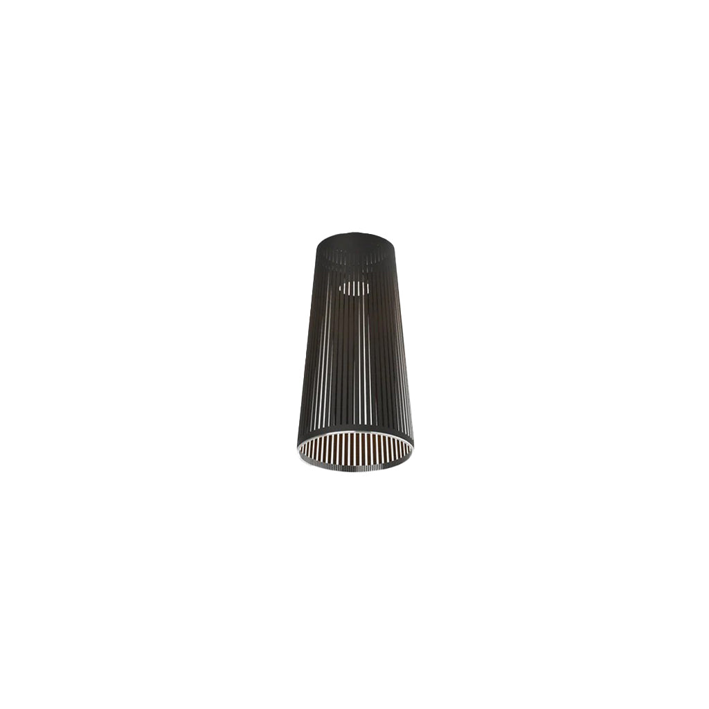 Solis Flush Lamp: Low + Black