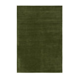 Salt Handloom Rectangle Rug: Small + Forest