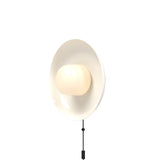 Hoist Sconce Corded: With Medium Shade + Large - 6