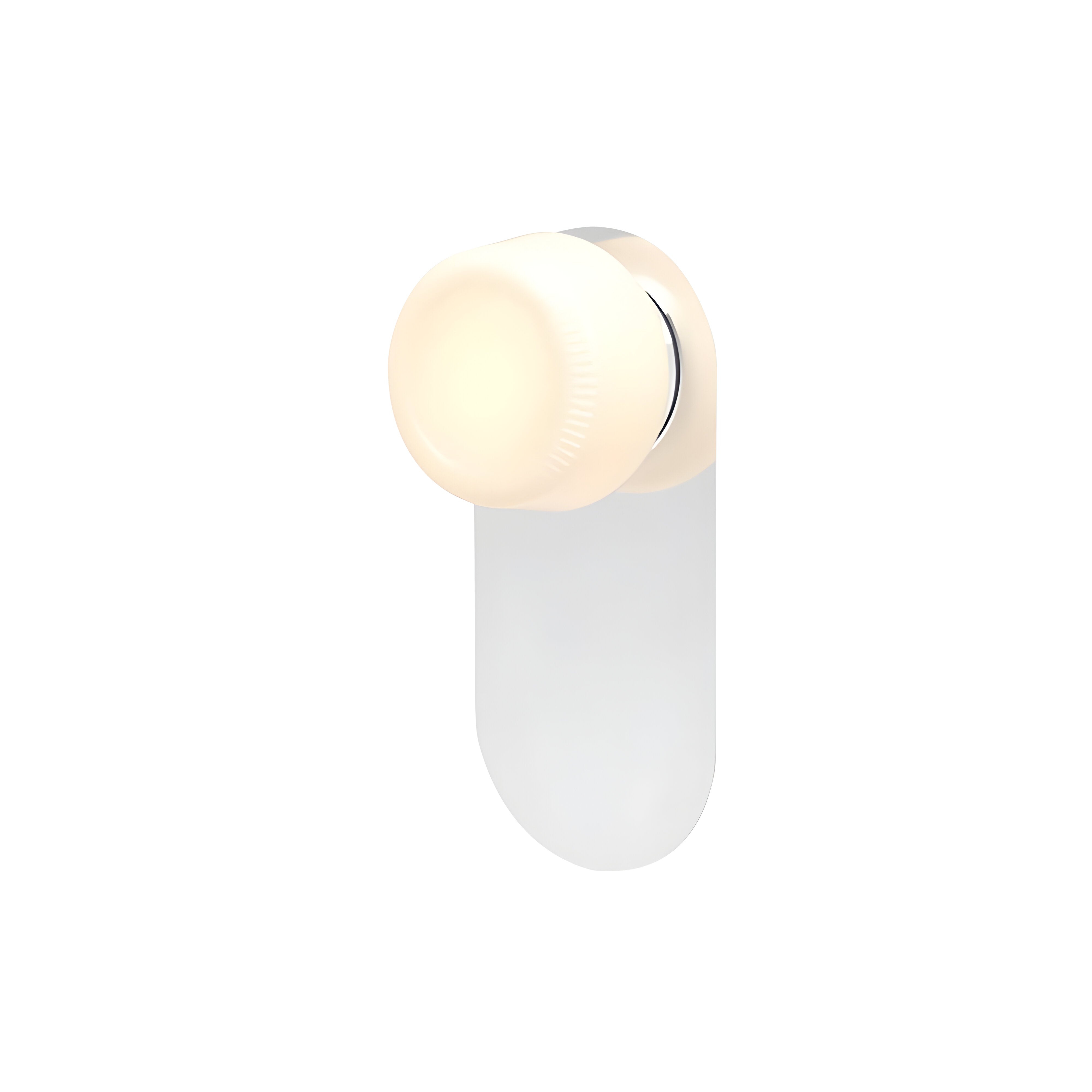 Pastille Wall Lamp: Wayfind + Ribbed + Polished Chrome