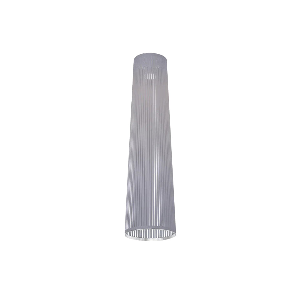 Solis Flush Lamp: Medium + Silver