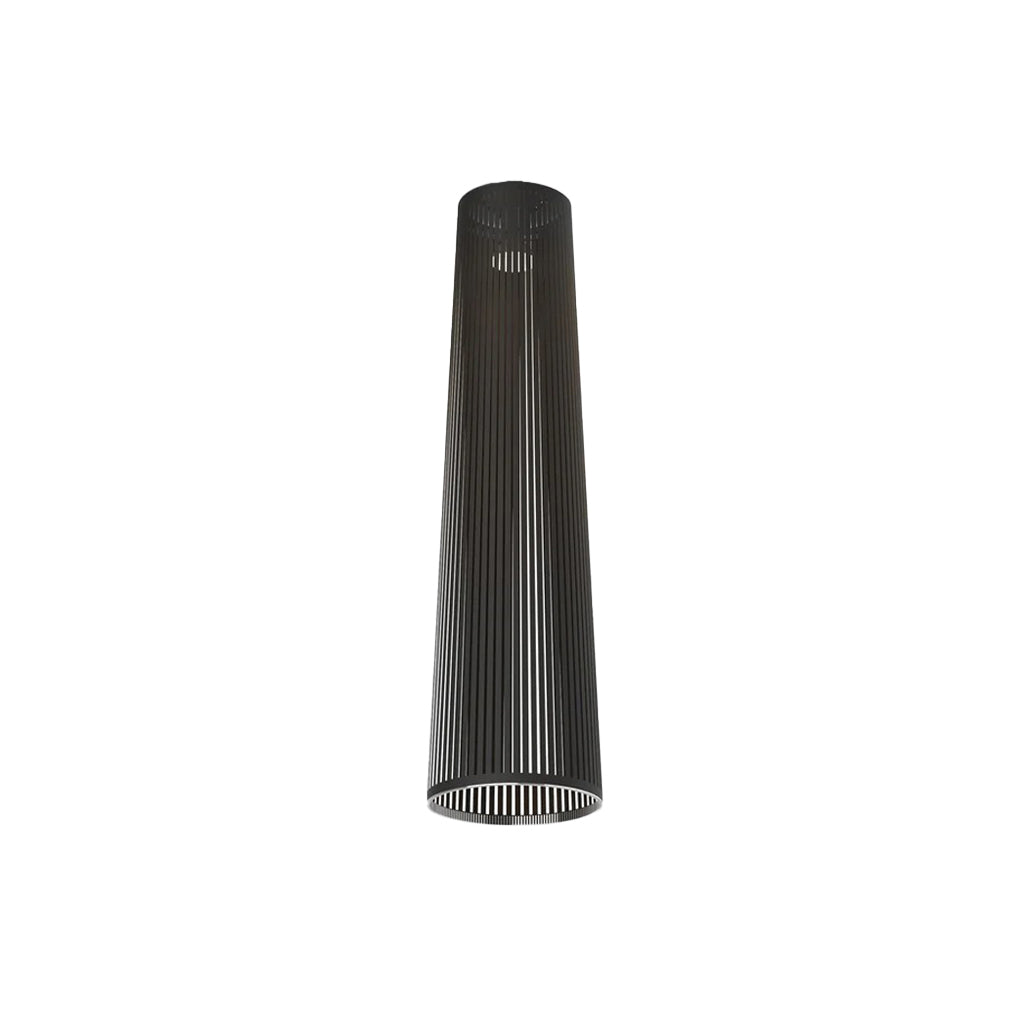 Solis Flush Lamp: Medium + Black