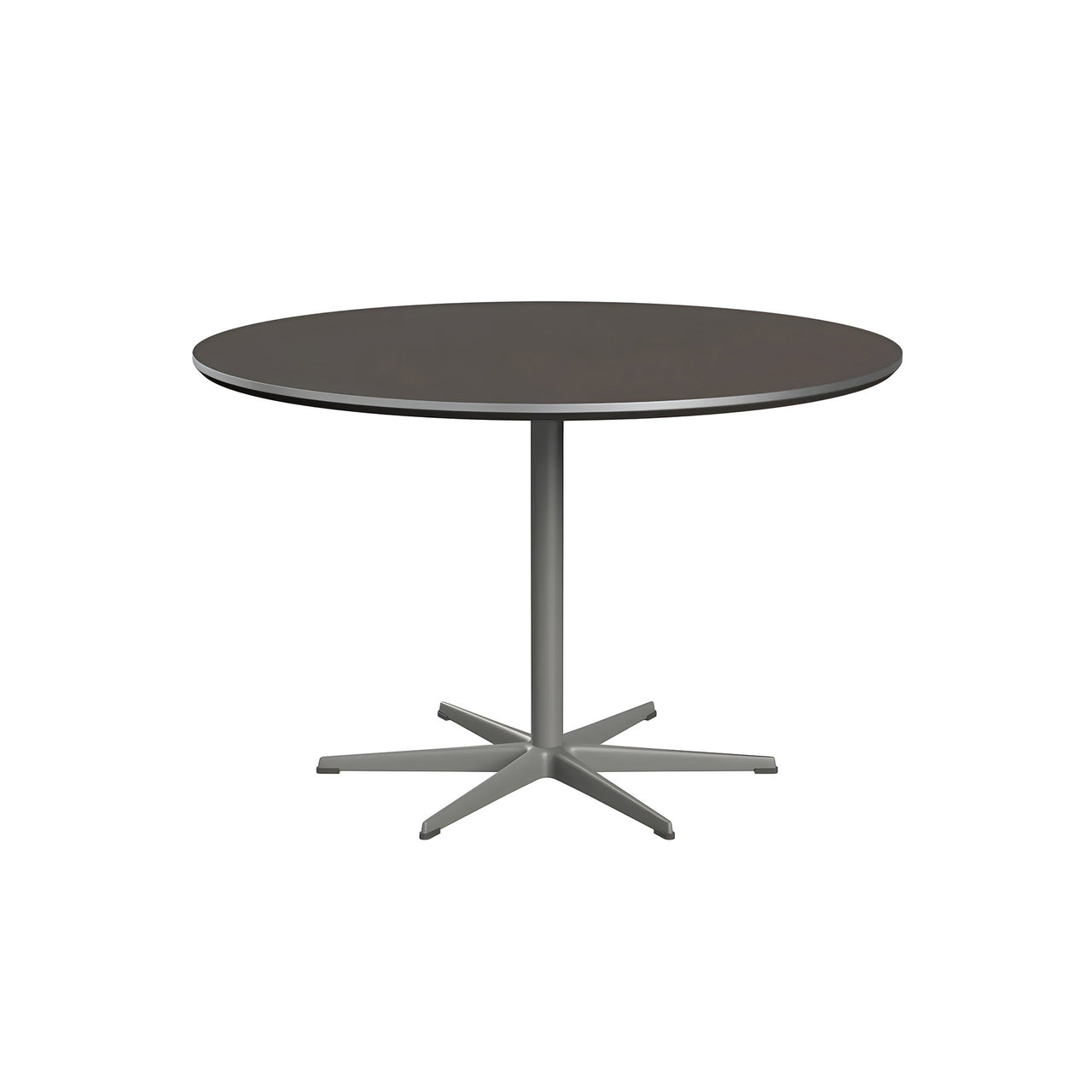Circular Dining Table: 6 Star Base + Small - 47.2