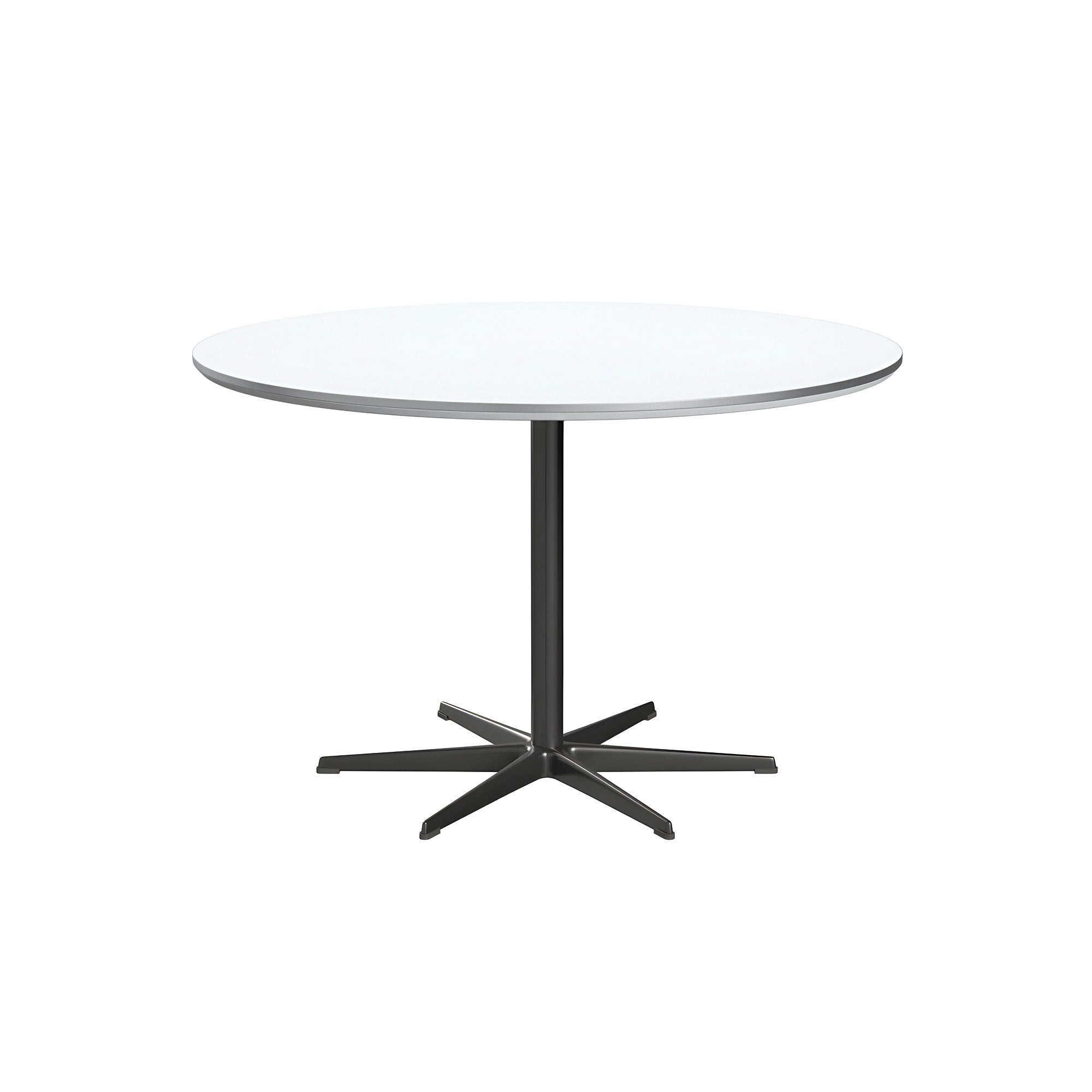 Circular Dining Table: 6 Star Base + Small - 47.2