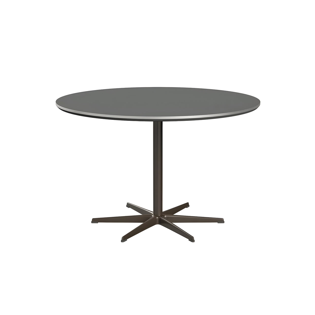 Circular Dining Table: 6 Star Base + Small - 47.2