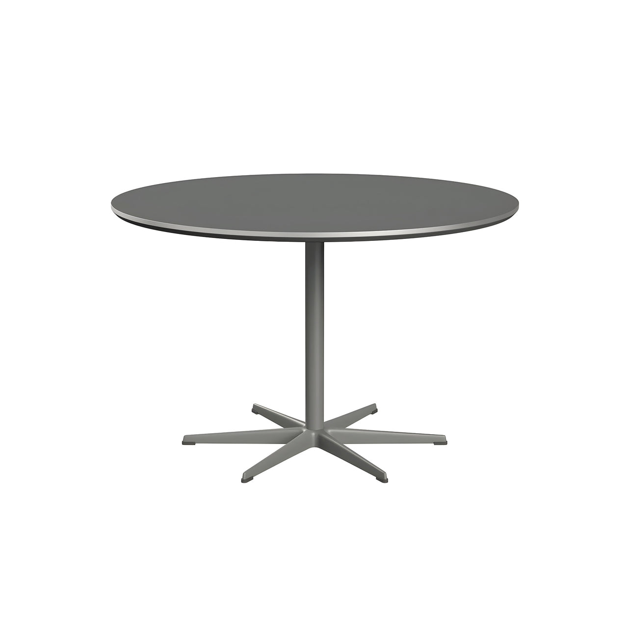 Circular Dining Table: 6 Star Base + Small - 47.2