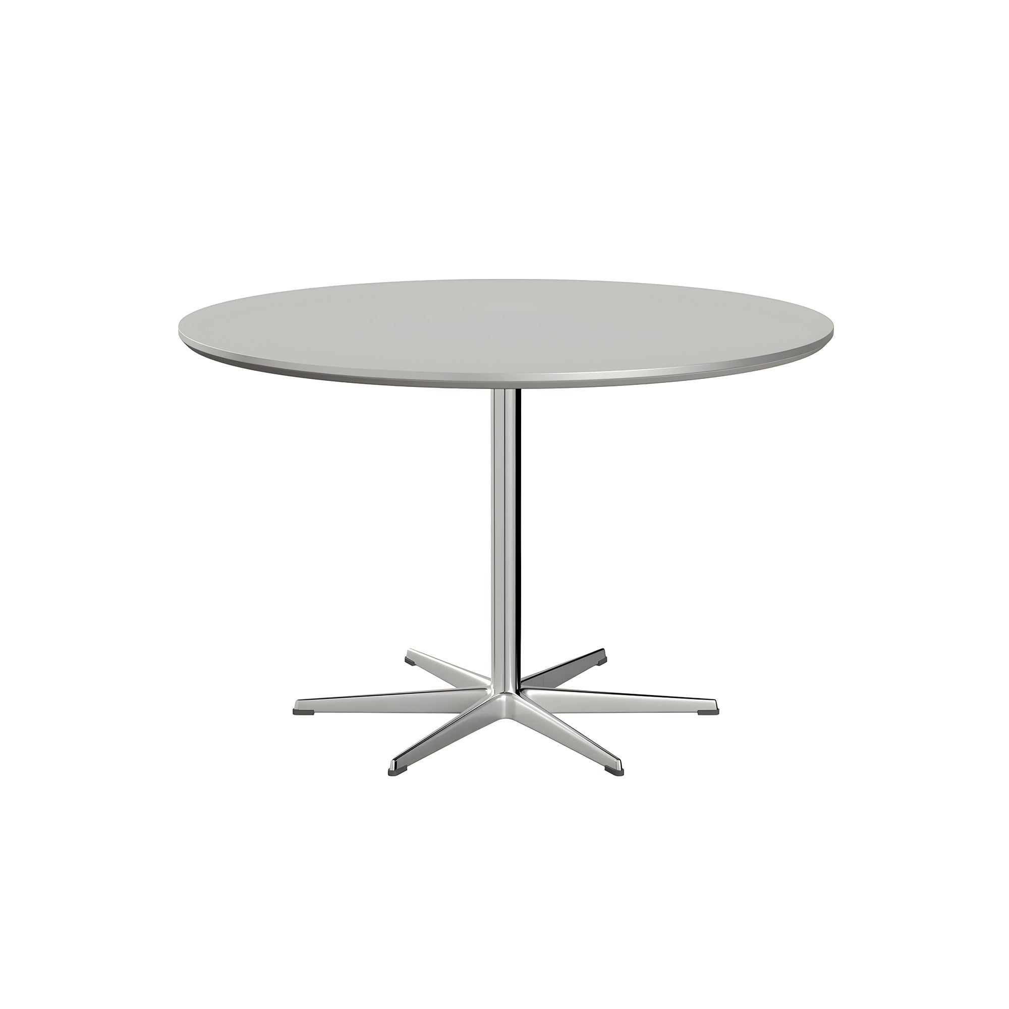 Circular Dining Table: 6 Star Base + Small - 47.2