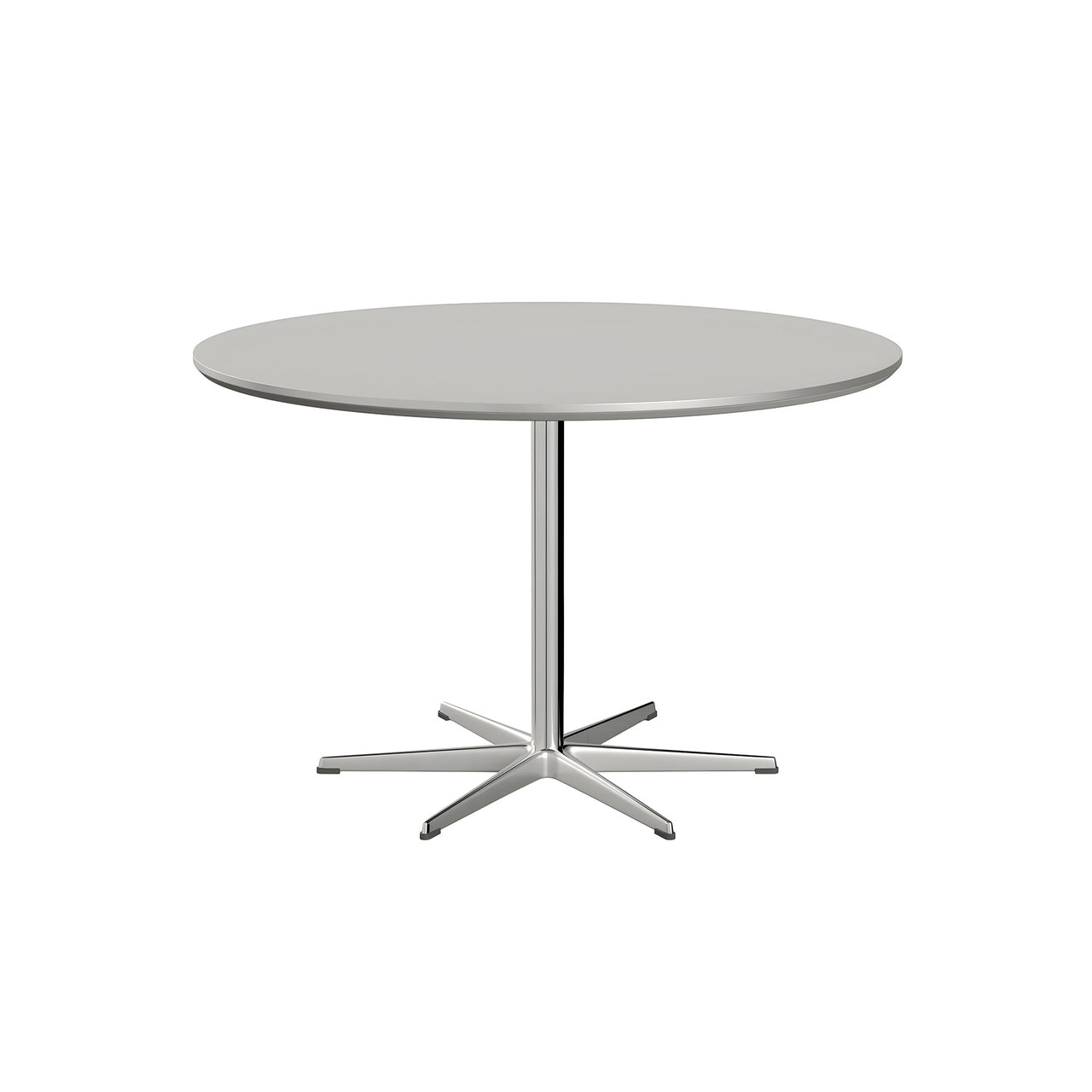 Circular Dining Table: 6 Star Base + Small - 47.2