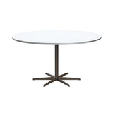 Circular Dining Table: 6 Star Base + Large - 57.1