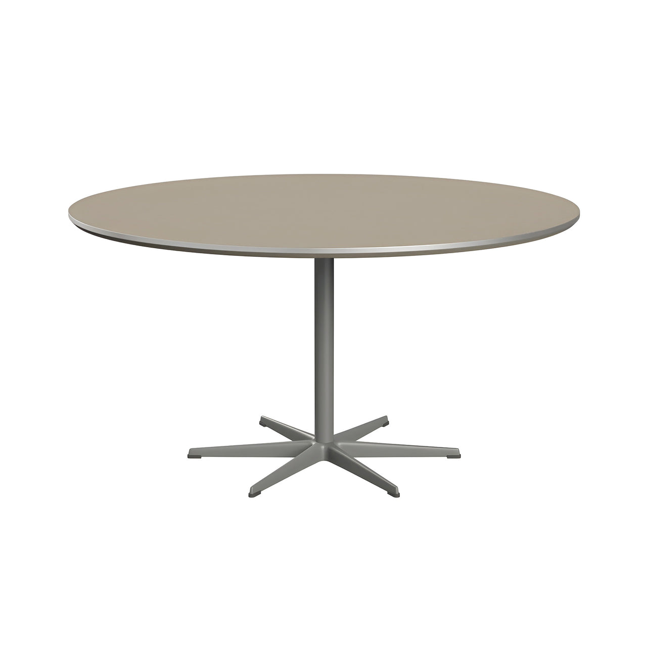 Circular Dining Table: 6 Star Base + Large - 57.1