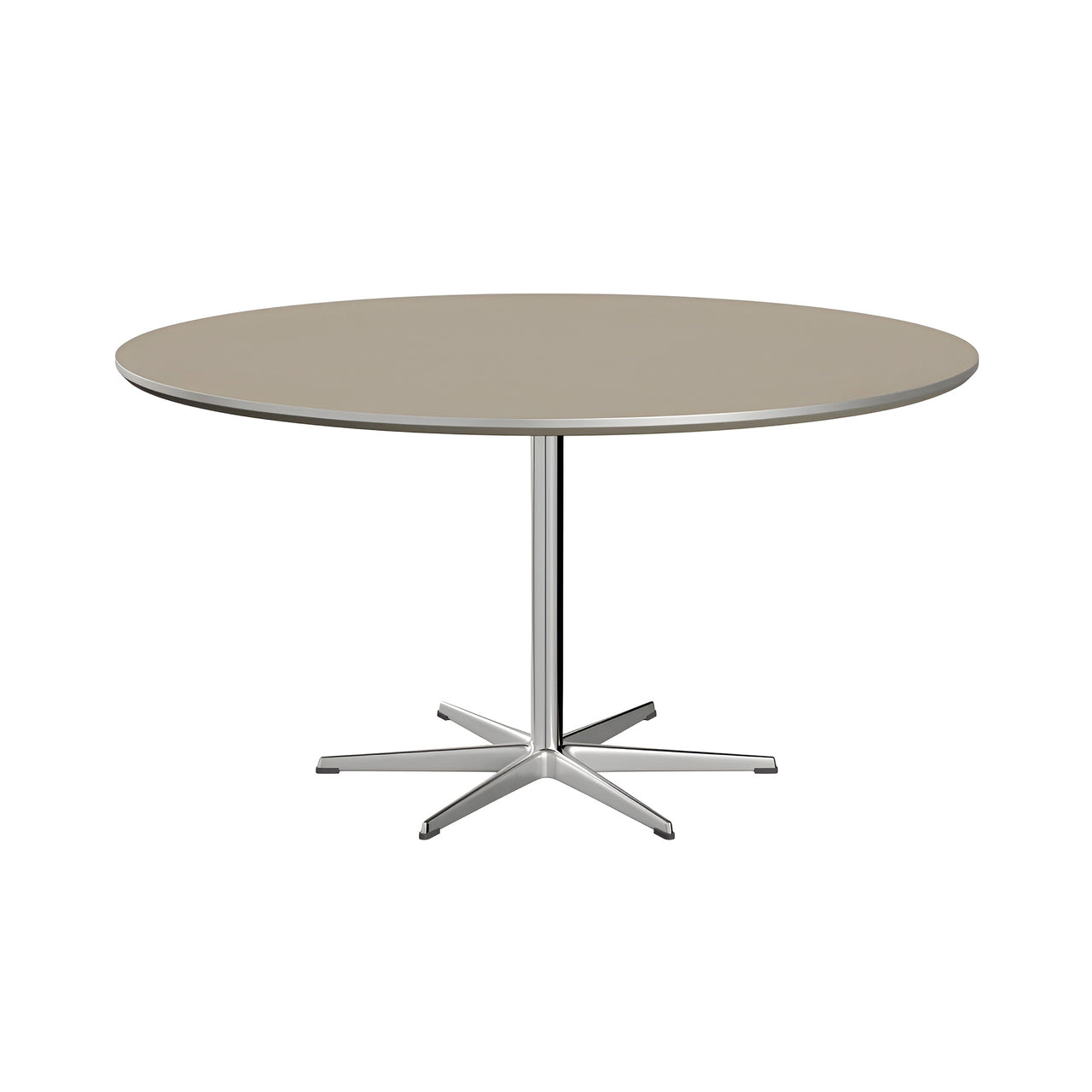 Circular Dining Table: 6 Star Base + Large - 57.1