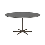 Circular Dining Table: 6 Star Base + Large - 57.1
