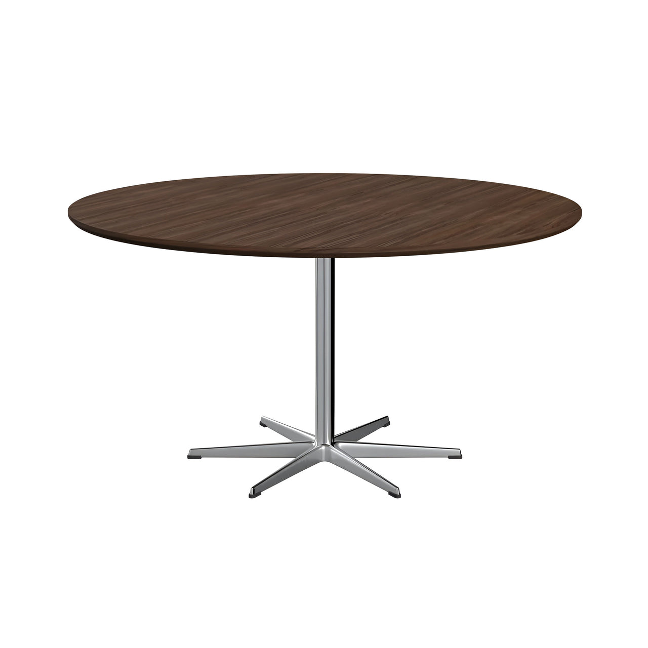 Circular Dining Table: 6 Star Base + Large - 57.1