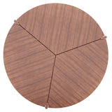 Marea Dining Table: Natural Walnut