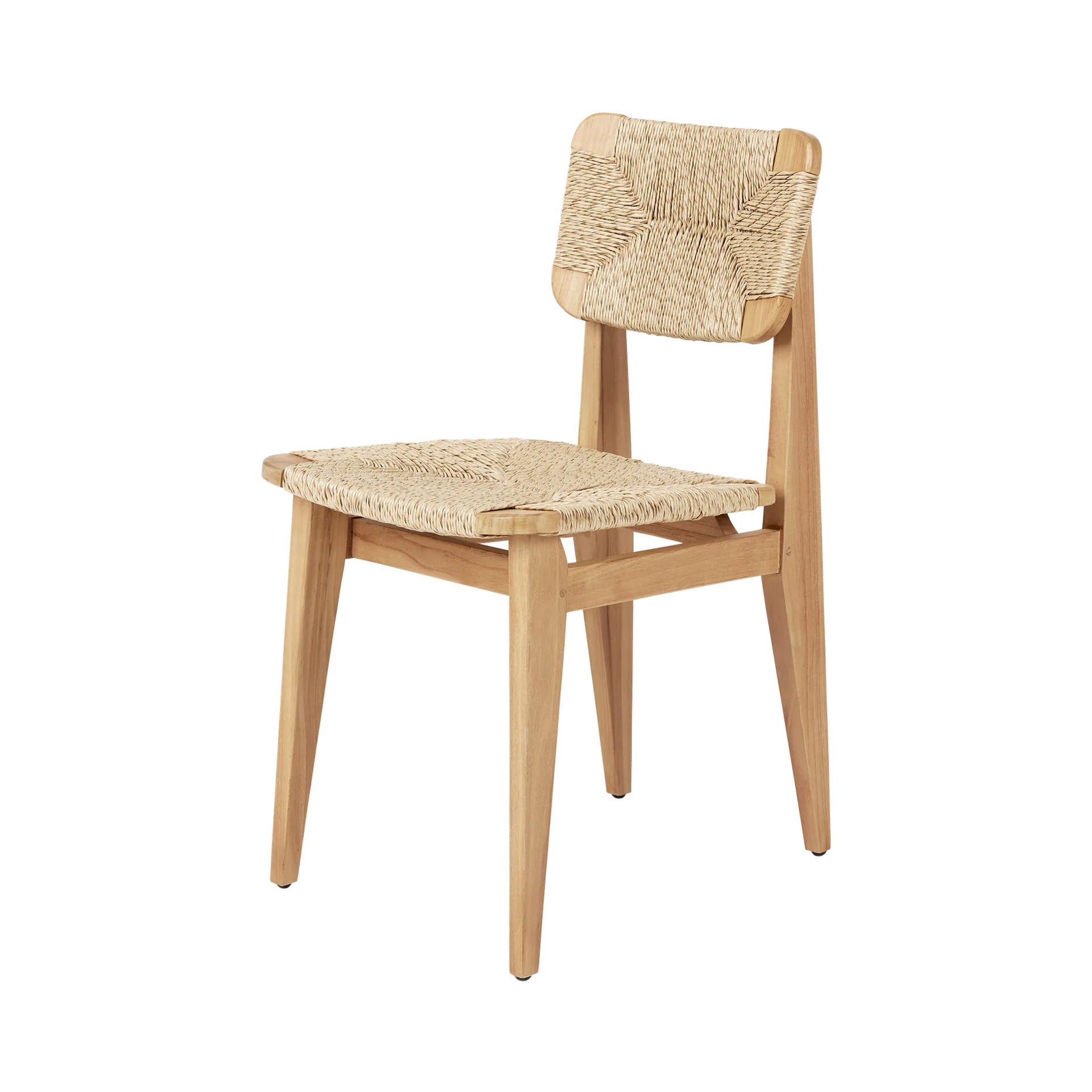 C-Dining Chair: Outdoor - French Cane