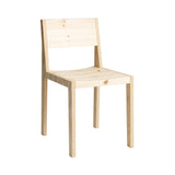 016 Maasto Dining Chair: Without Armrest + Matte Pine