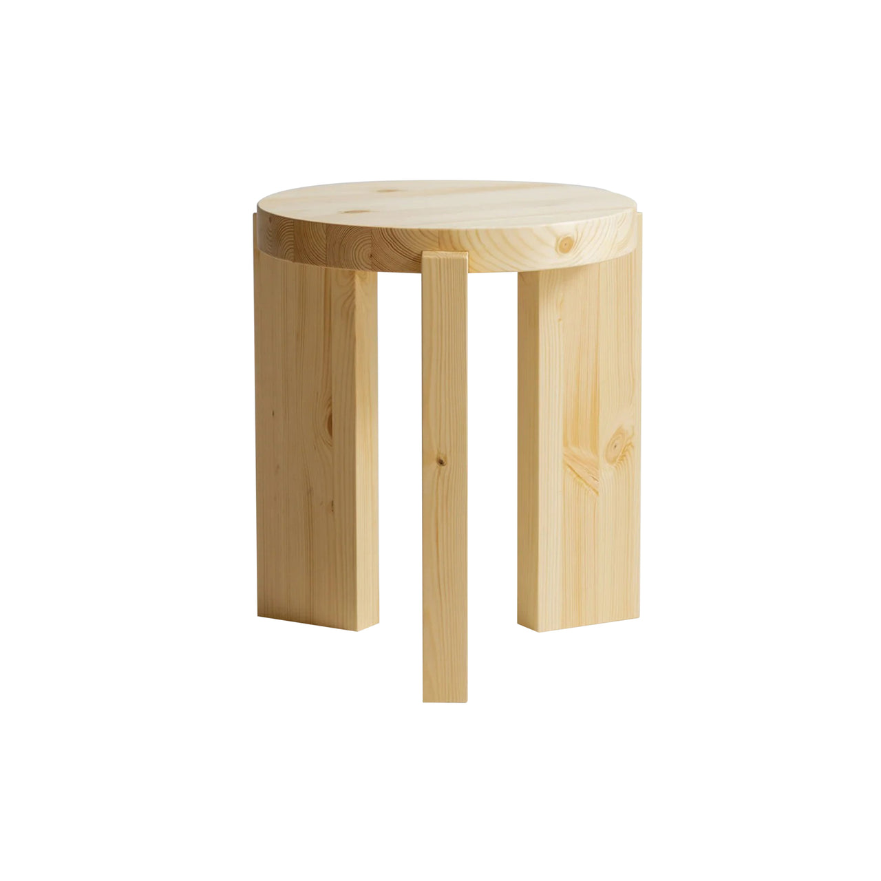 001 Stool: Matte Pine