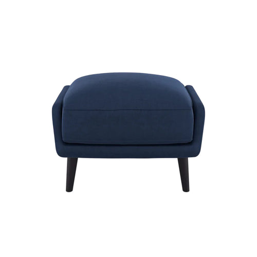 Teddy Fold Ottoman: Black Oak 