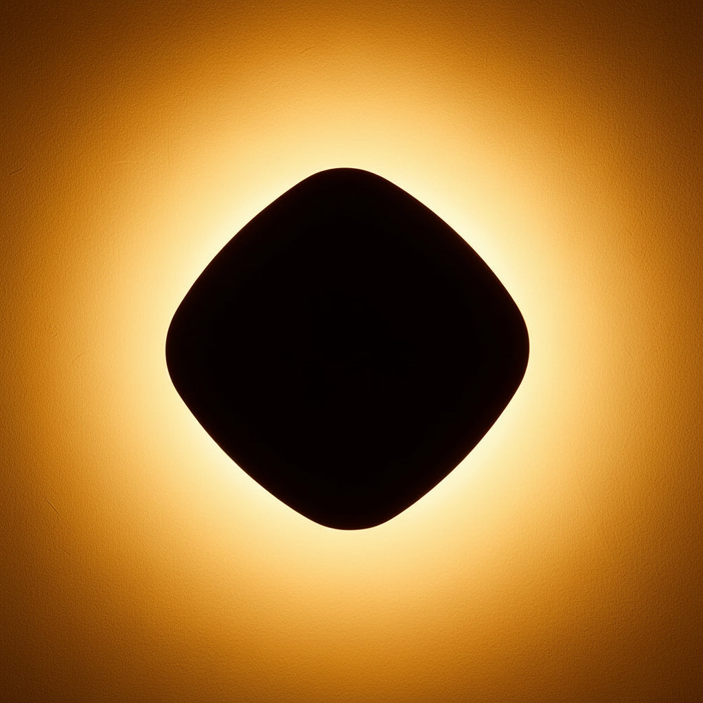 Radient Wall Lamp Disc: Square