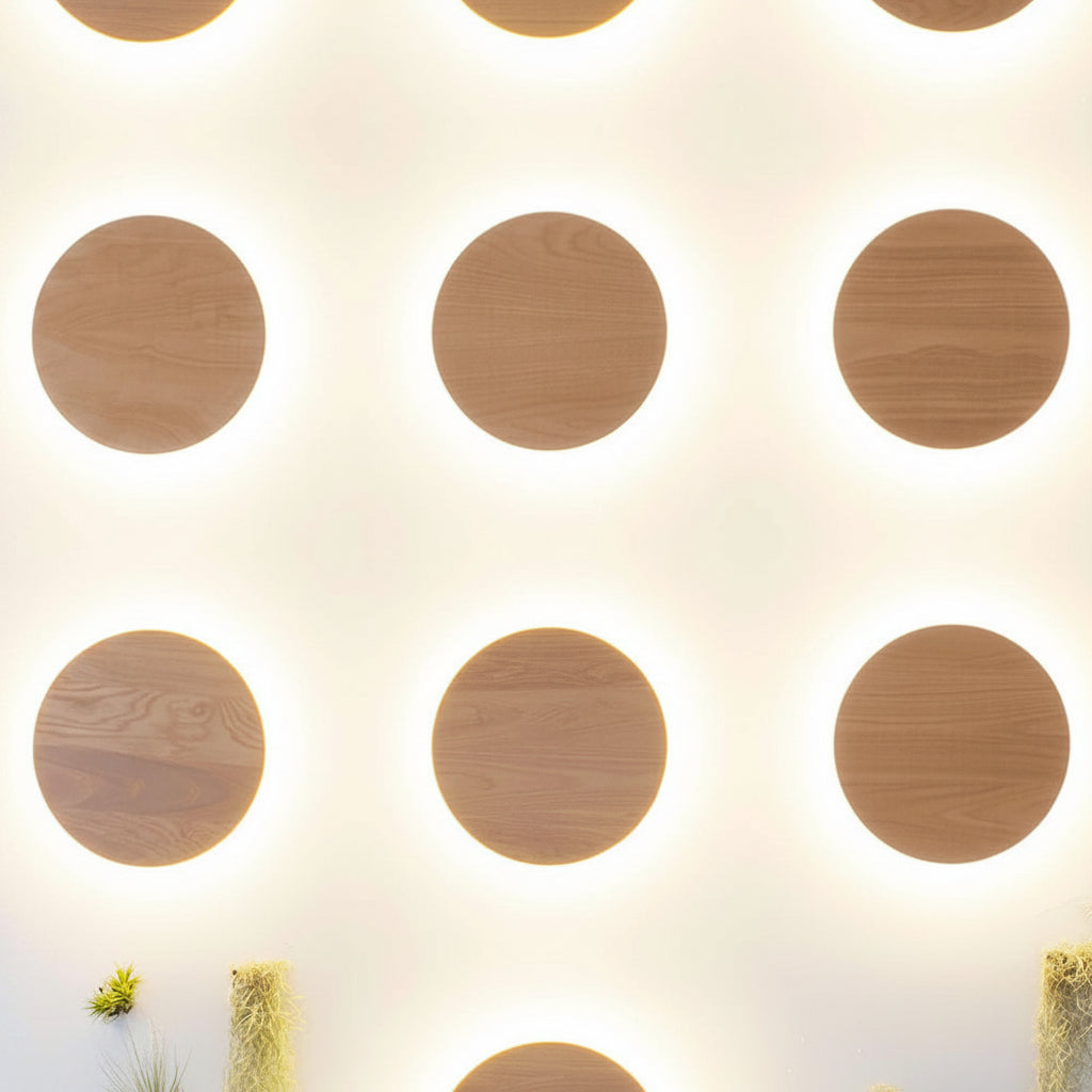 Radient Wall Lamp Disc: Round