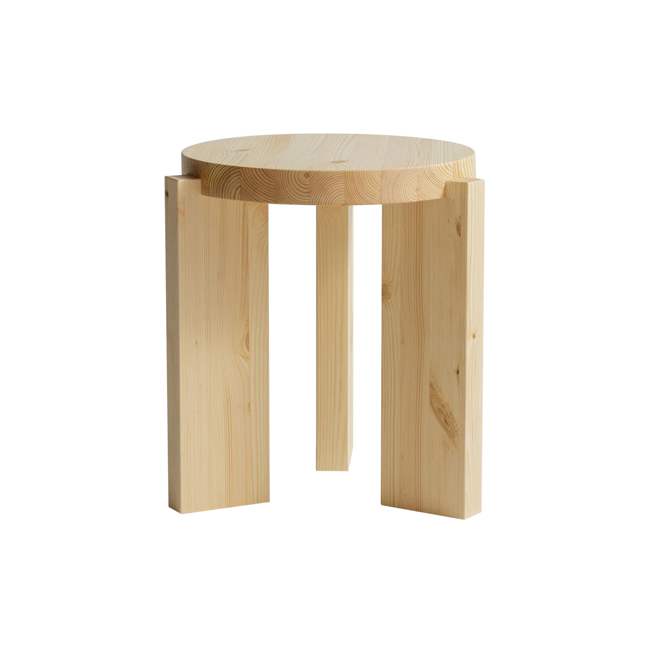 001 Stool: Matte Pine