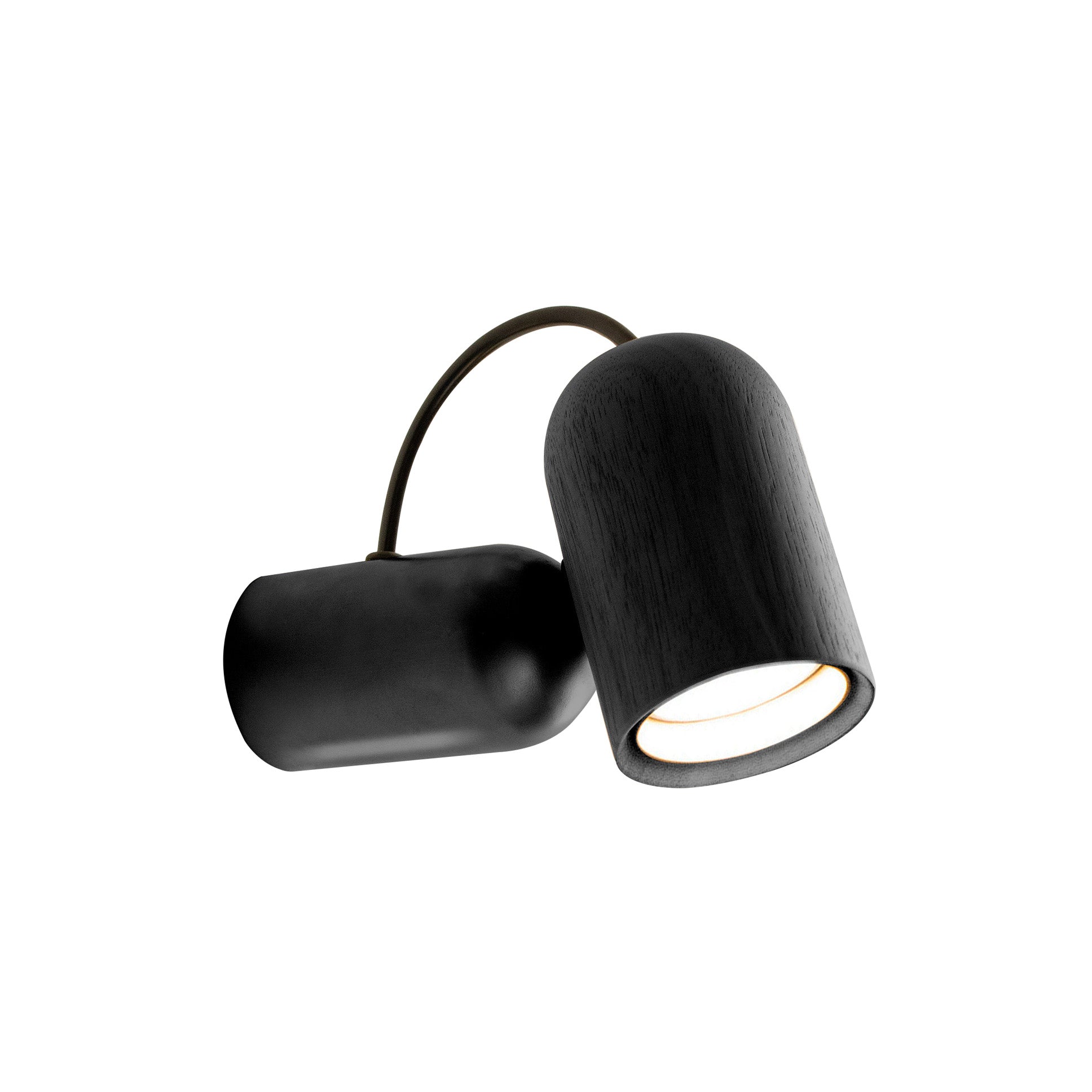 Onfa Wall Lamp: Black