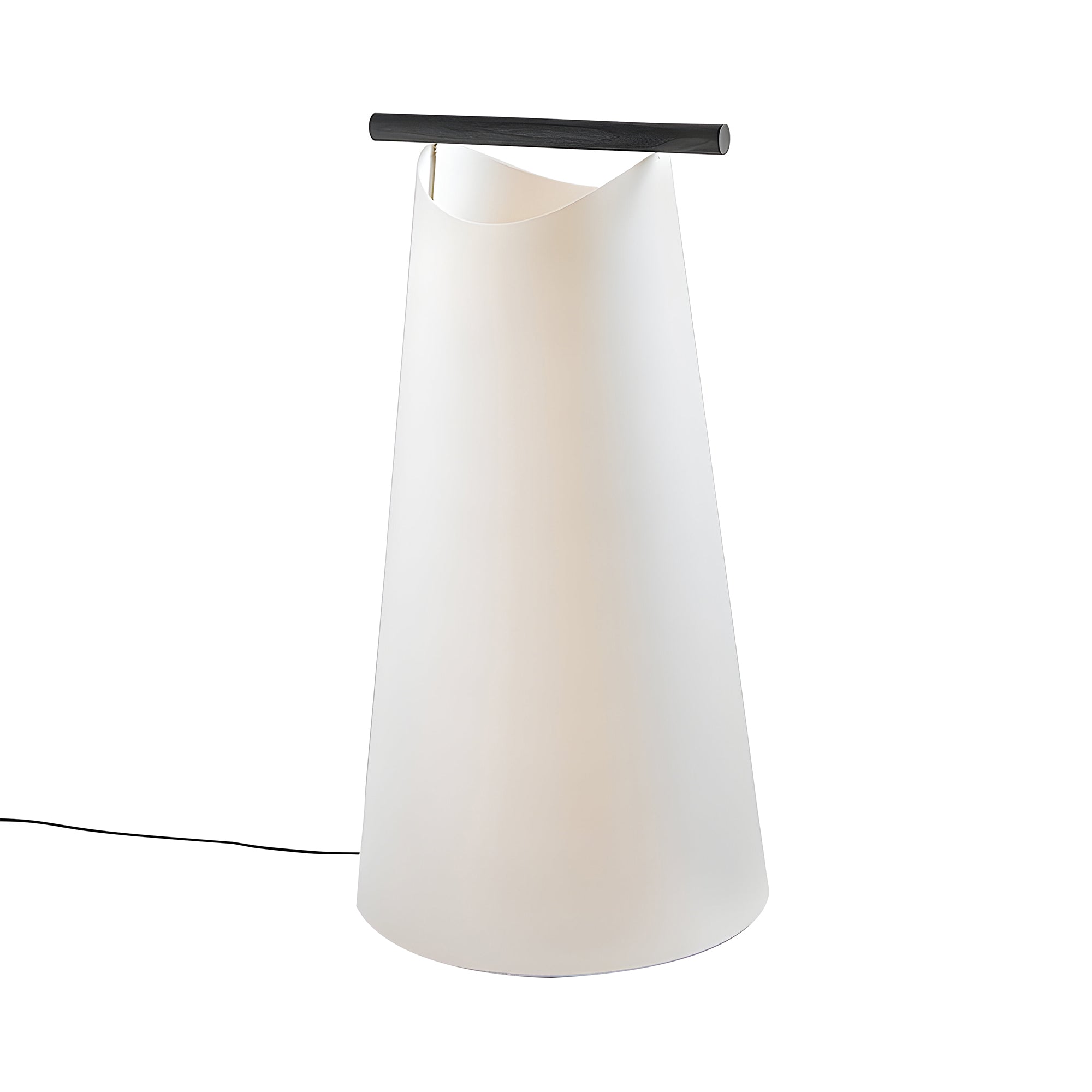 Catay Floor Light: Black Ash