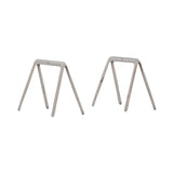 Koza Trestle Pair: Inox Polished