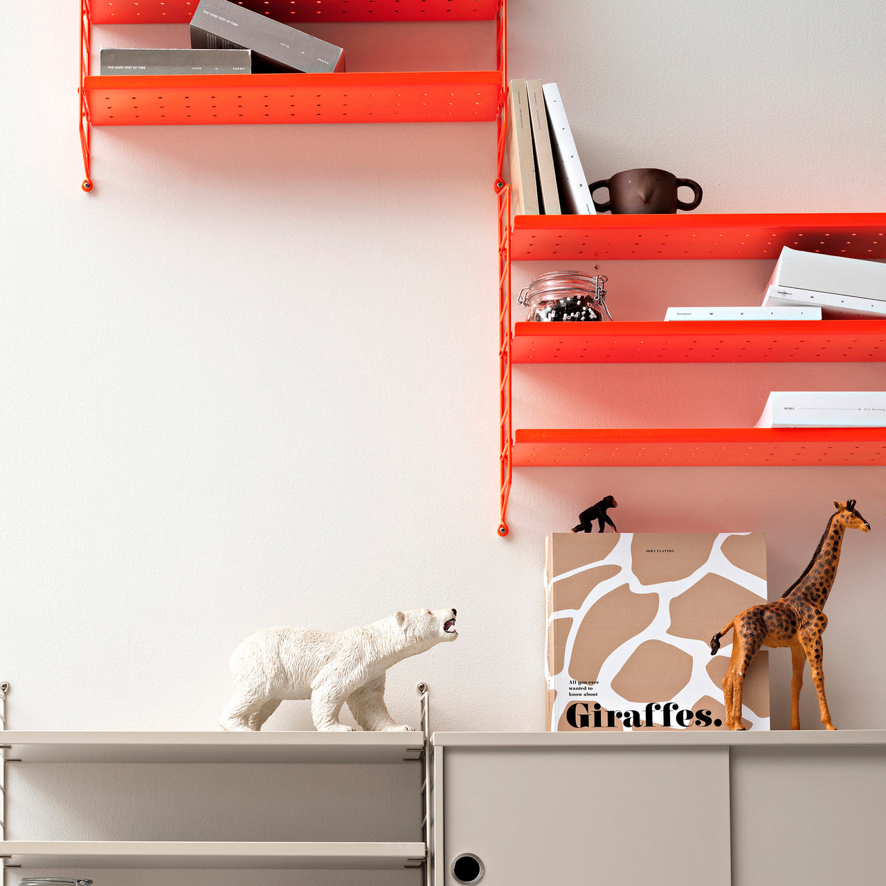 String Pocket Metal Shelving