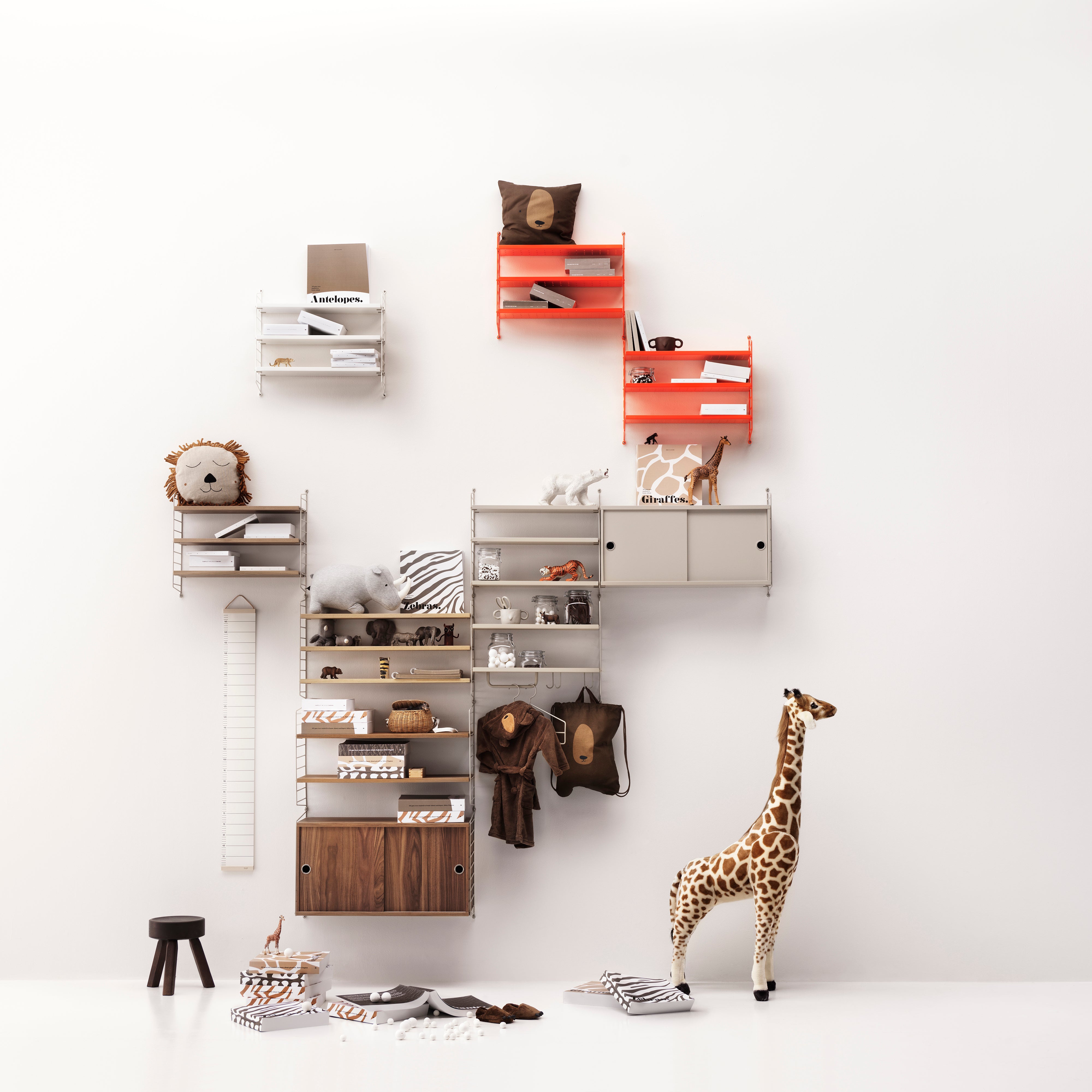 String System: Cabinet with Sliding Doors | Buy String online at A+R