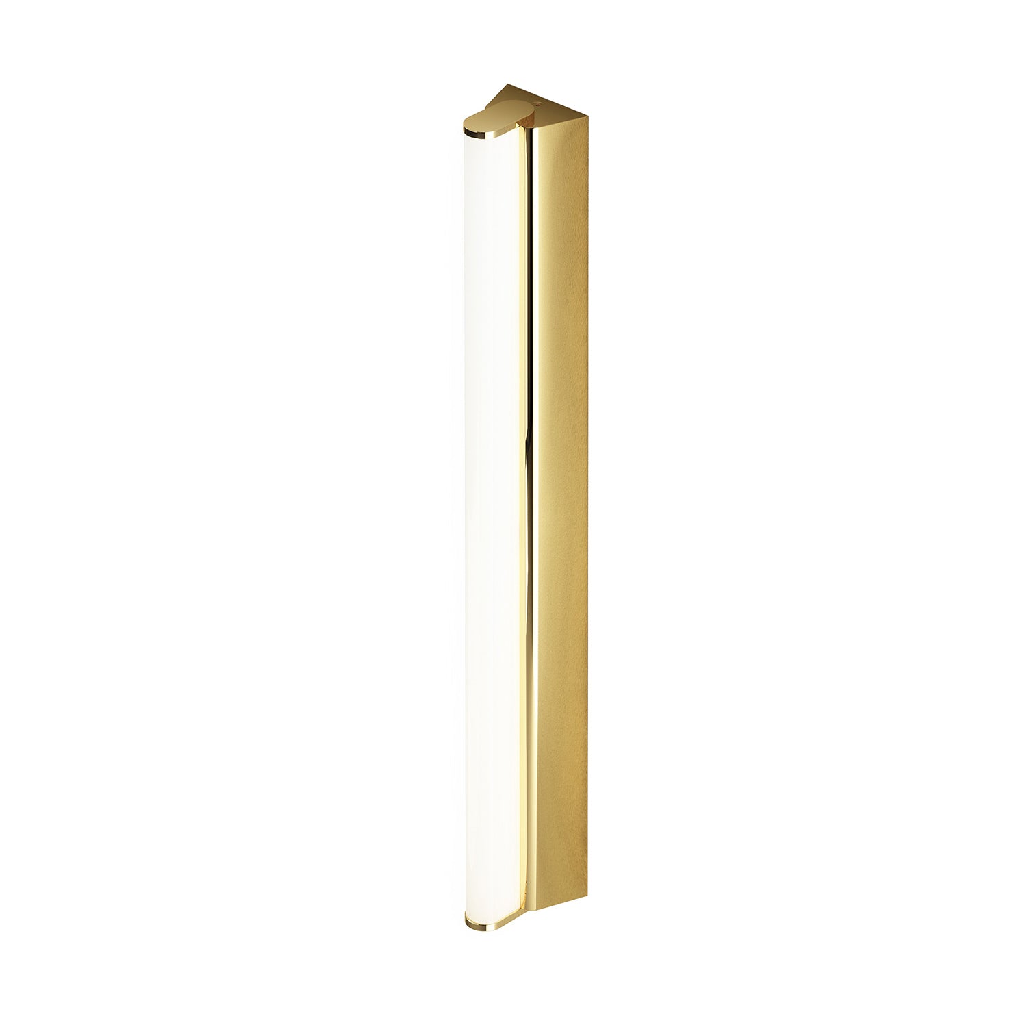 IP Metrop Wall Light: Large + Polished Brass