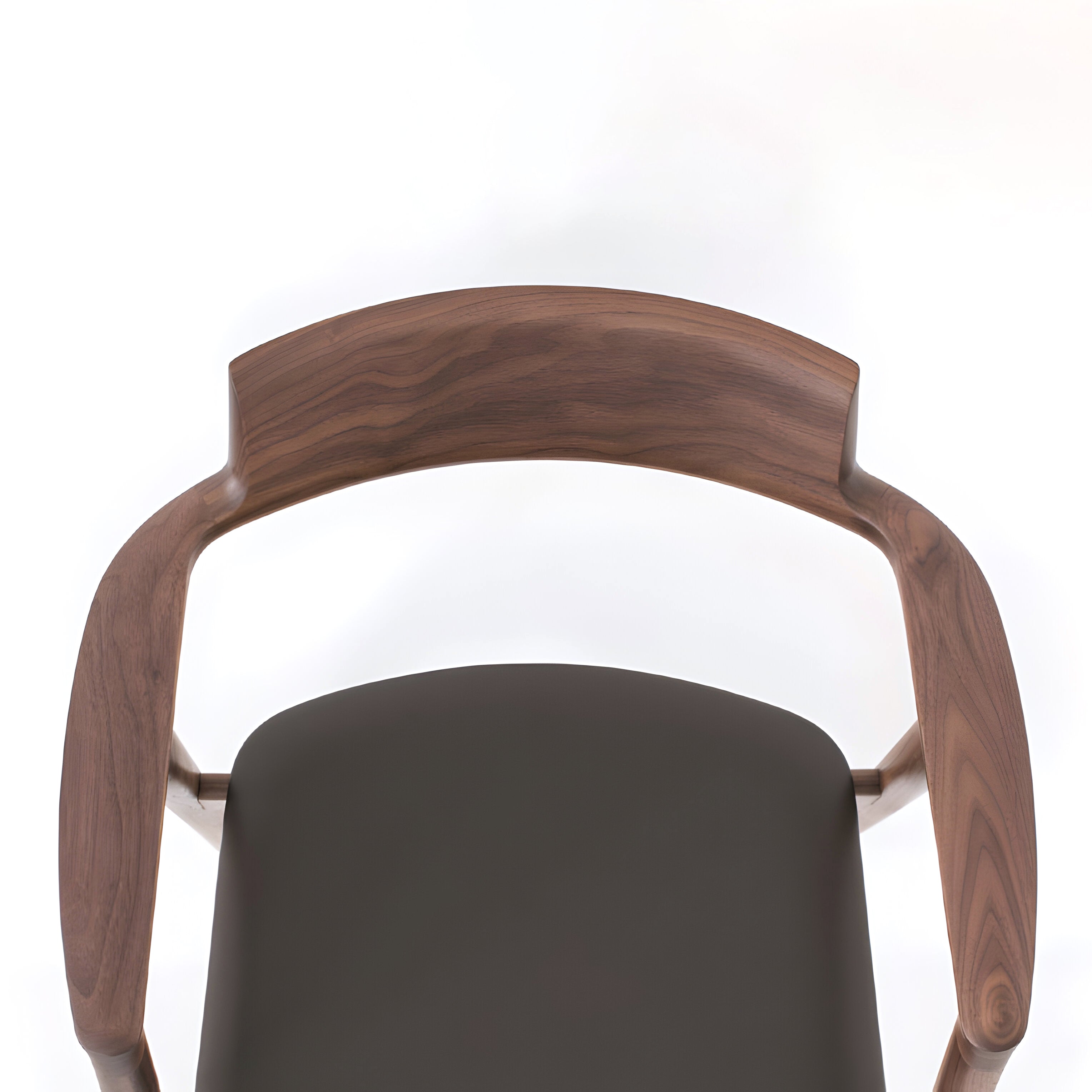 Seoto Armchair: Seat Upholstered