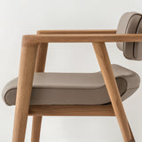 Seoto Semi Armchair: Seat Upholstered