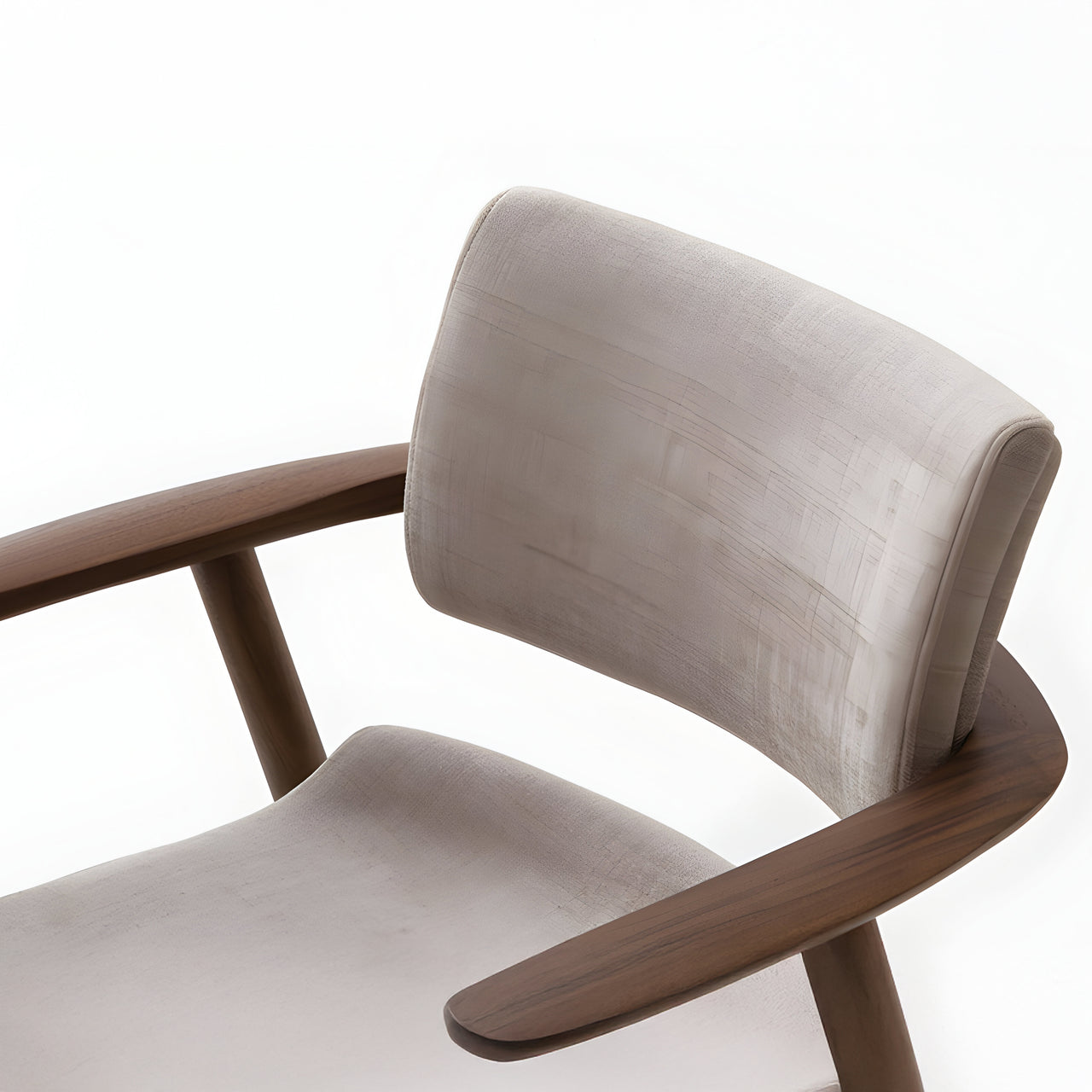 Seoto Semi Armchair: Seat Upholstered