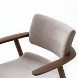Seoto Semi Armchair: Seat Upholstered