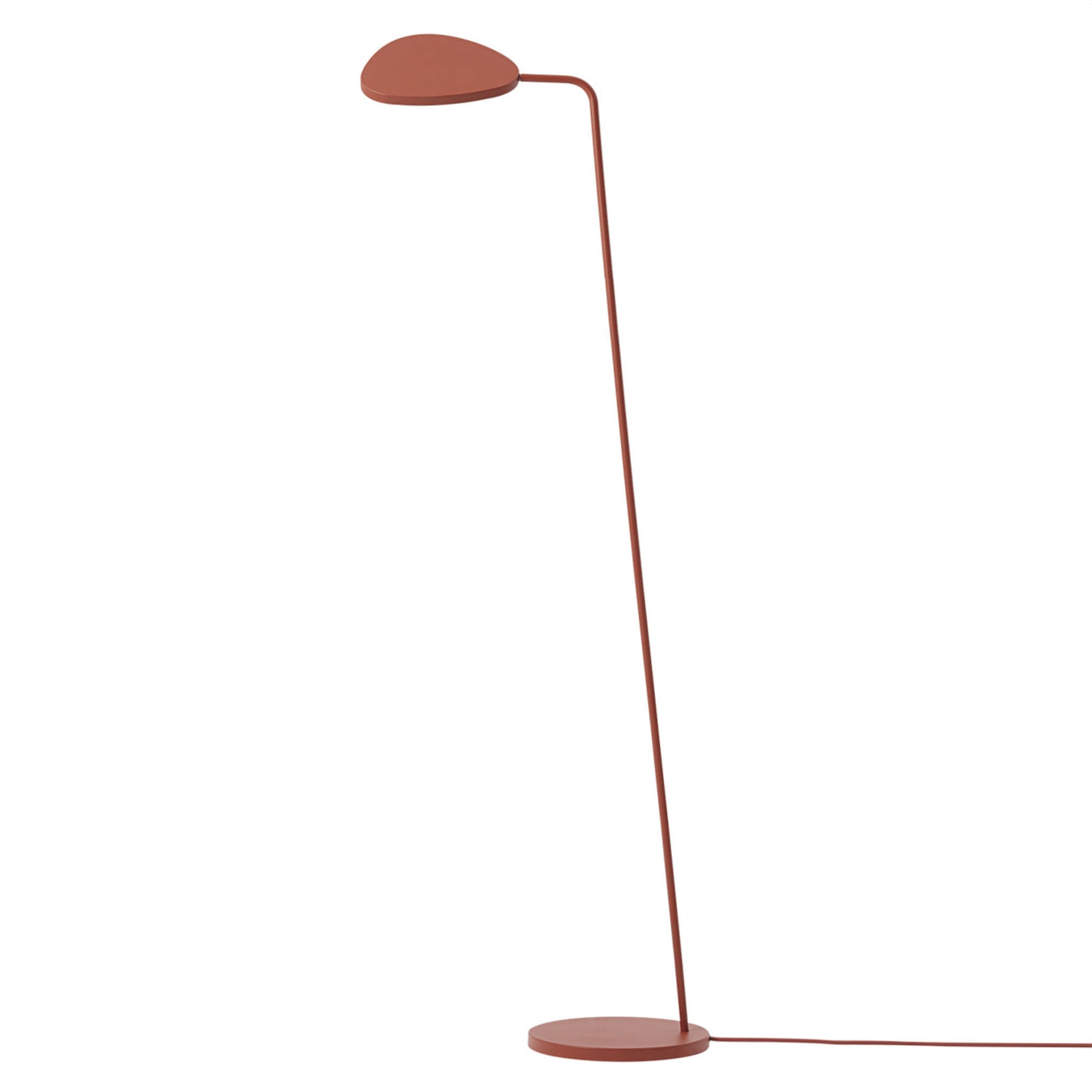 Leaf Floor Lamp: Copper Brown