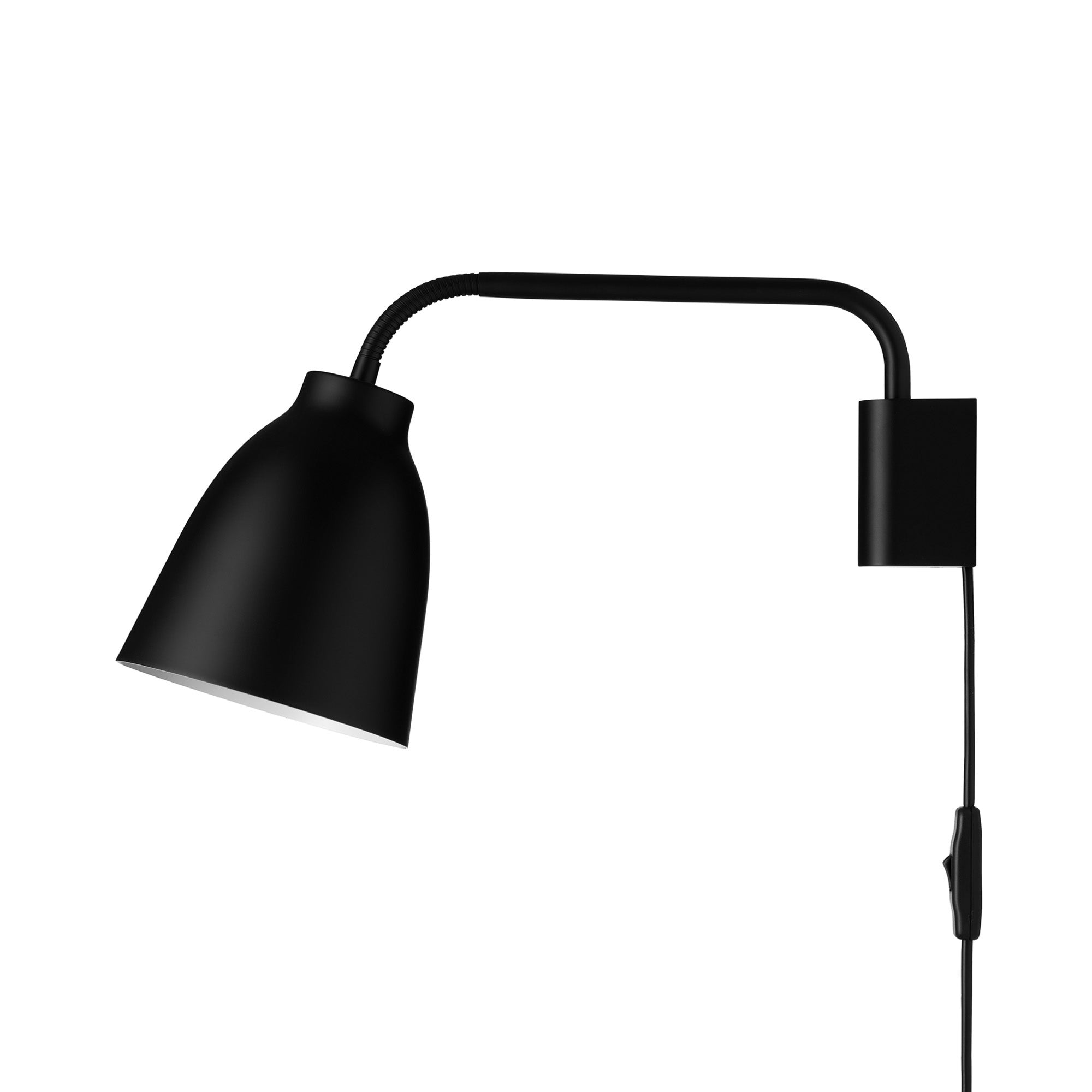 Caravaggio Read Wall Light: Black