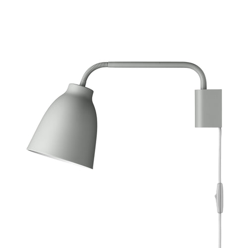 Caravaggio Read Wall Light: Grey