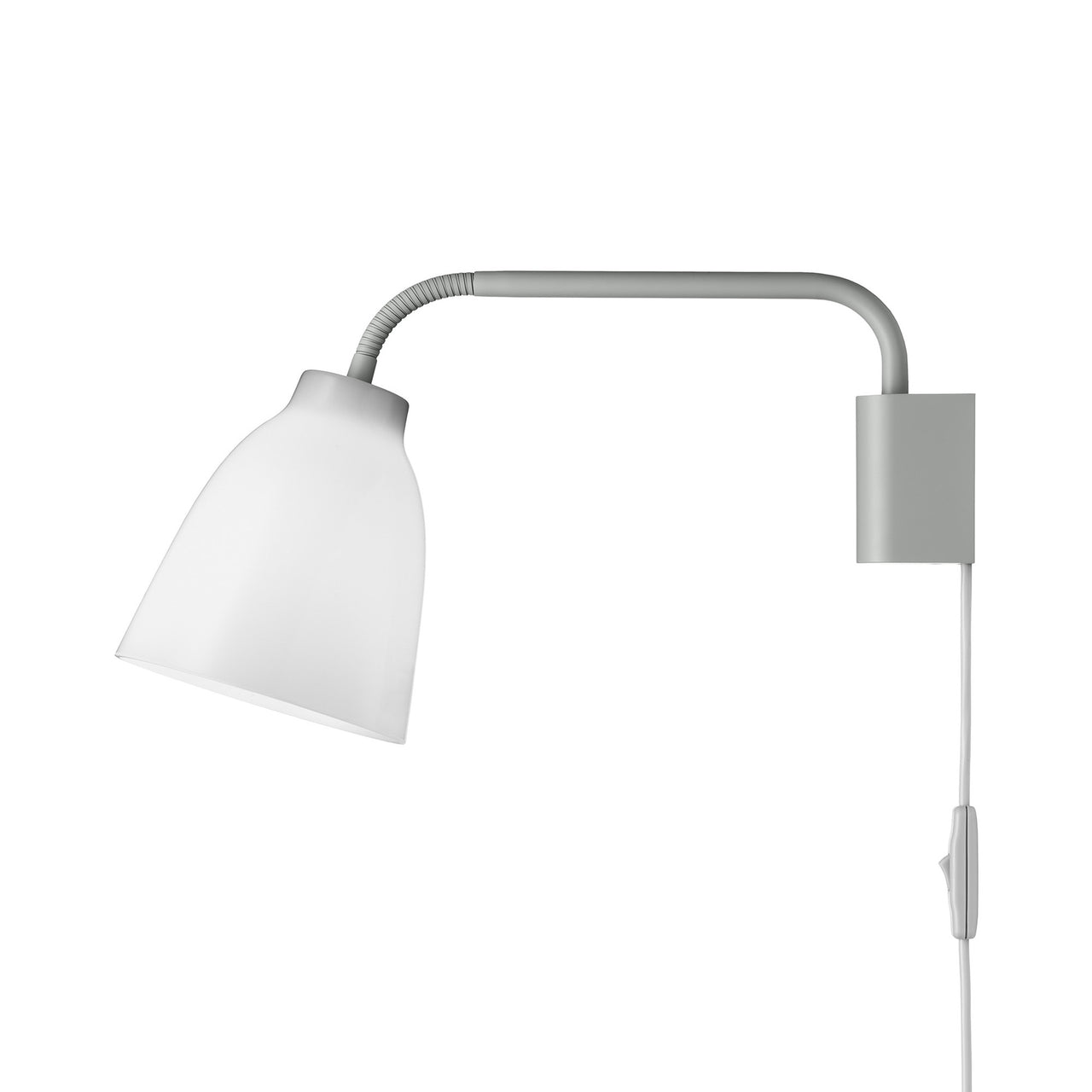 Caravaggio Read Wall Light: Opal