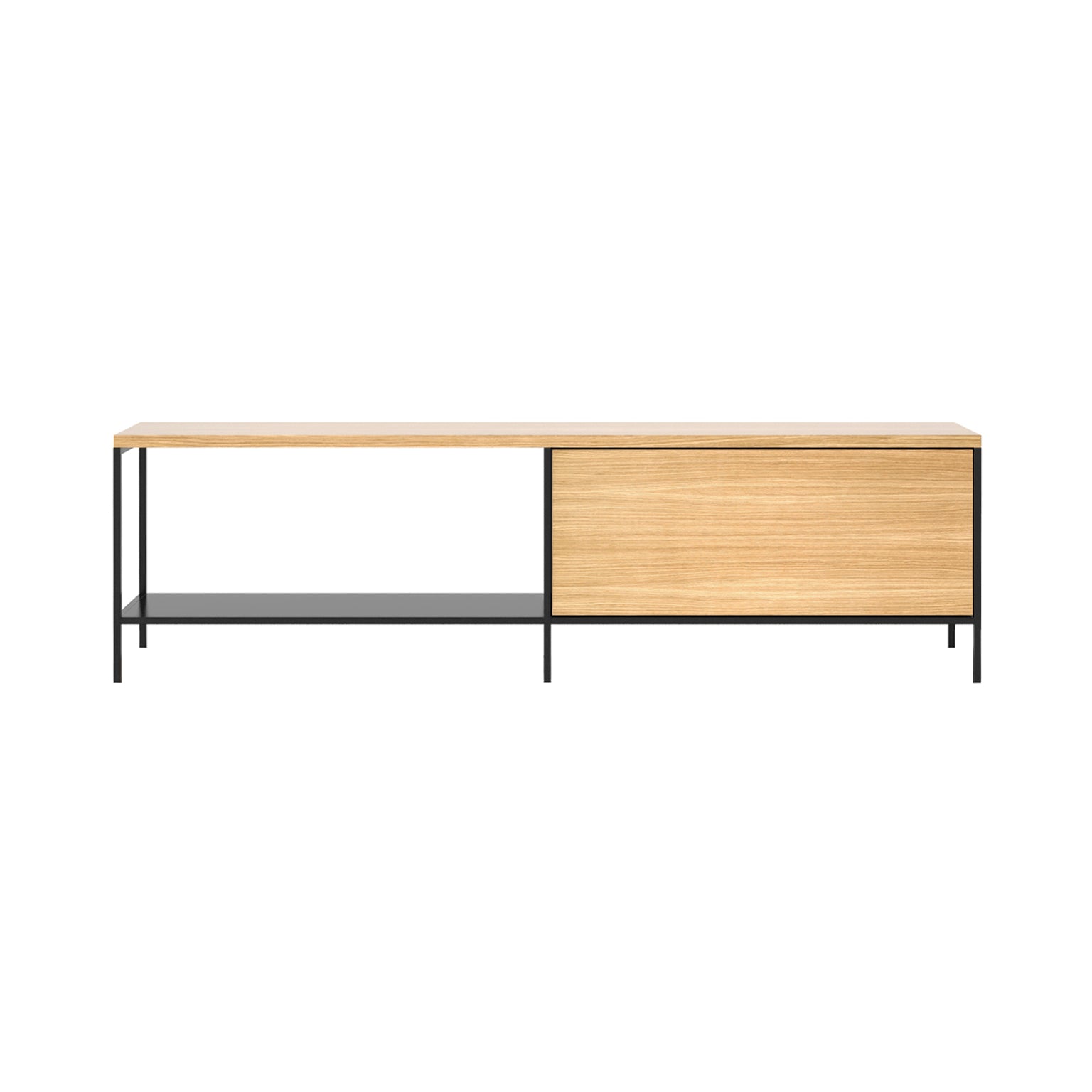 Literatura Open Sideboard: Without Base + Super-Matt Oak