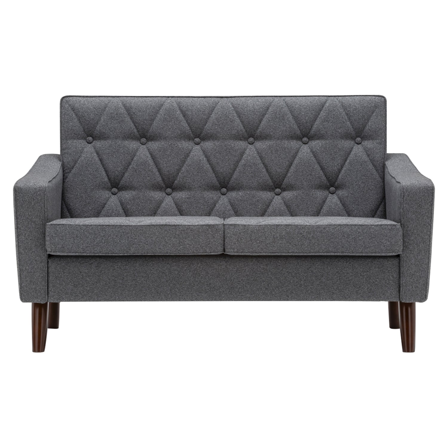 lobby chair 2 seater: Dark Walnut