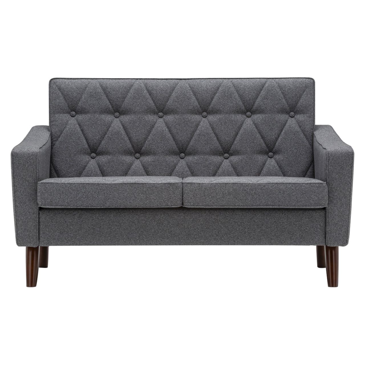 lobby chair 2 seater: Dark Walnut