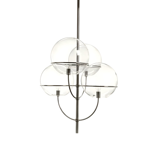 Lyndon Suspension Lamp: Chromium Plated