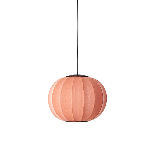 Knit-Wit Oval Pendant Lamp: Medium - 22.4