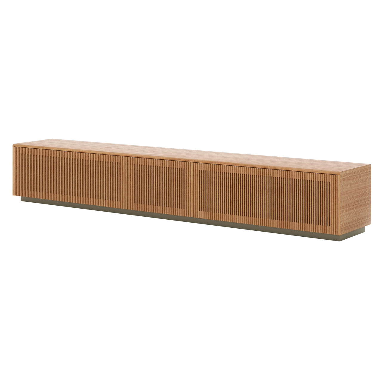 Malmo Technic Sideboard: Large + Super-Matt Oak + Bronze + Composition 1