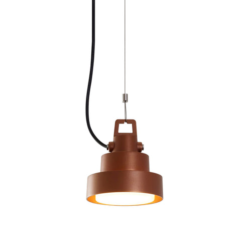 Plaff-On! Pendant with Canopy : Rust Brown